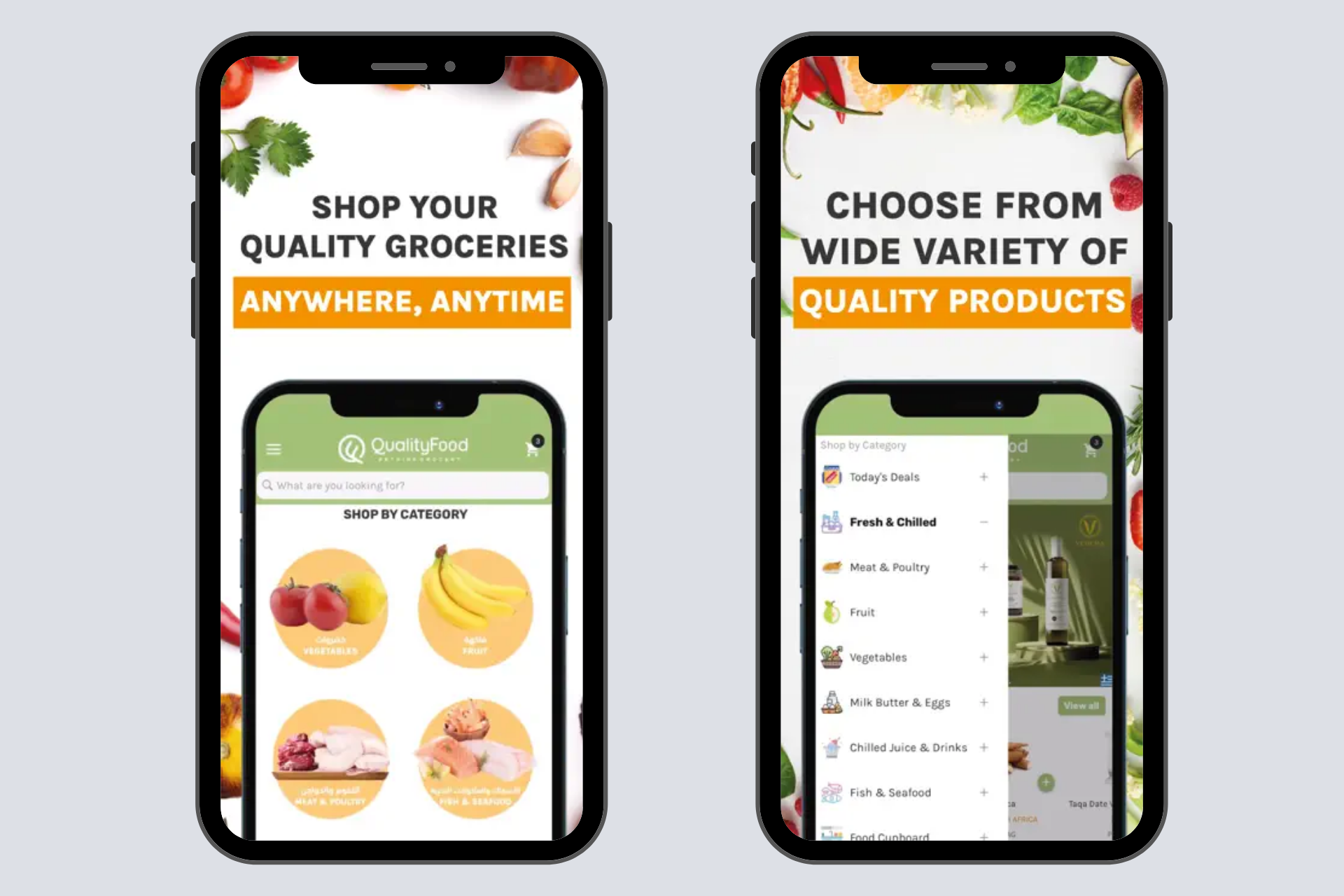 Mobile App for Quality Food